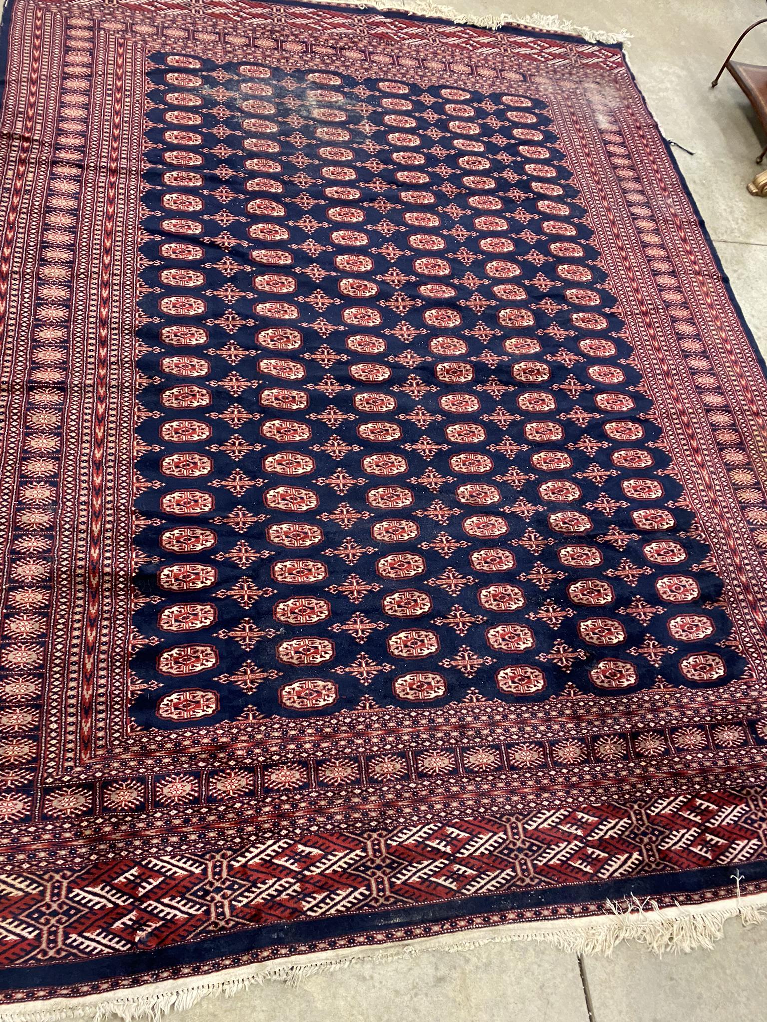 Pakistan Bokara Room Size Oriental Rug (1 of 6)