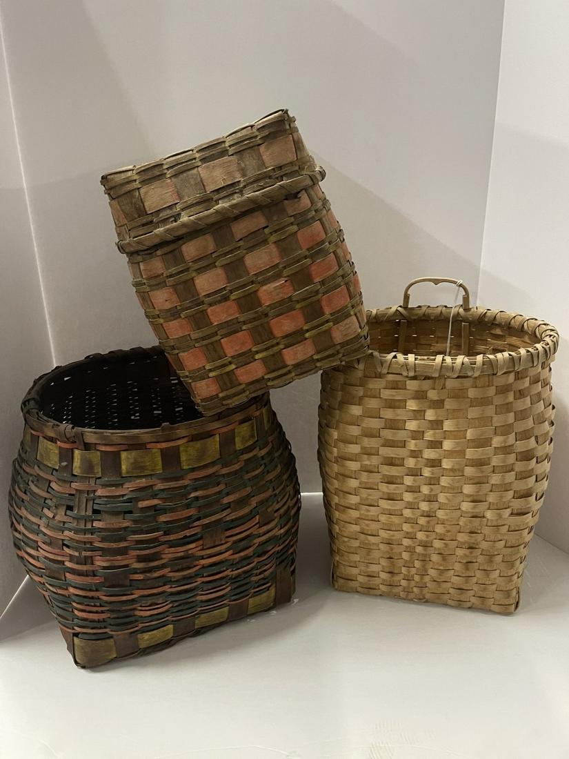 Lot of 3 Baskets (1 of 6)