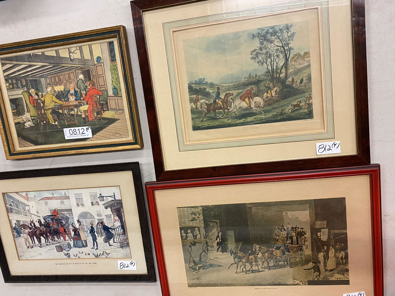 4 English Style Prints (1 of 1)