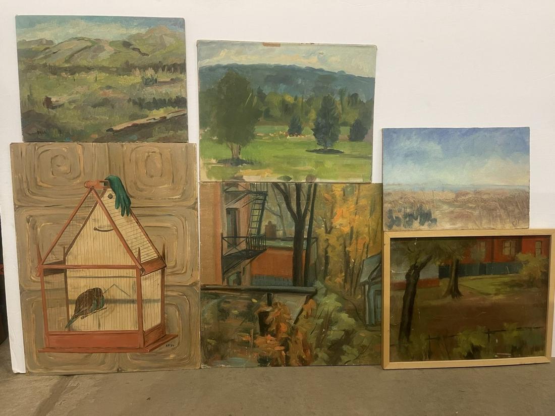 Group of Artwork incl. Oil Painting by Eger (1 of 10)