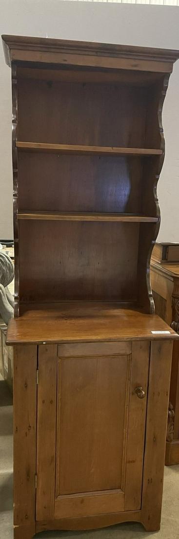 Pine Hutch w/ Closed Cabinet Bottom (1 of 7)