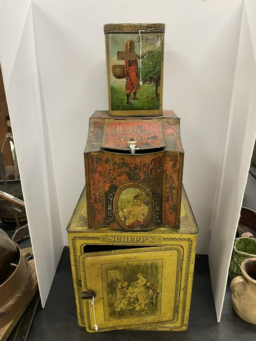 Schepps Cake Box and Tea Tins (1 of 8)