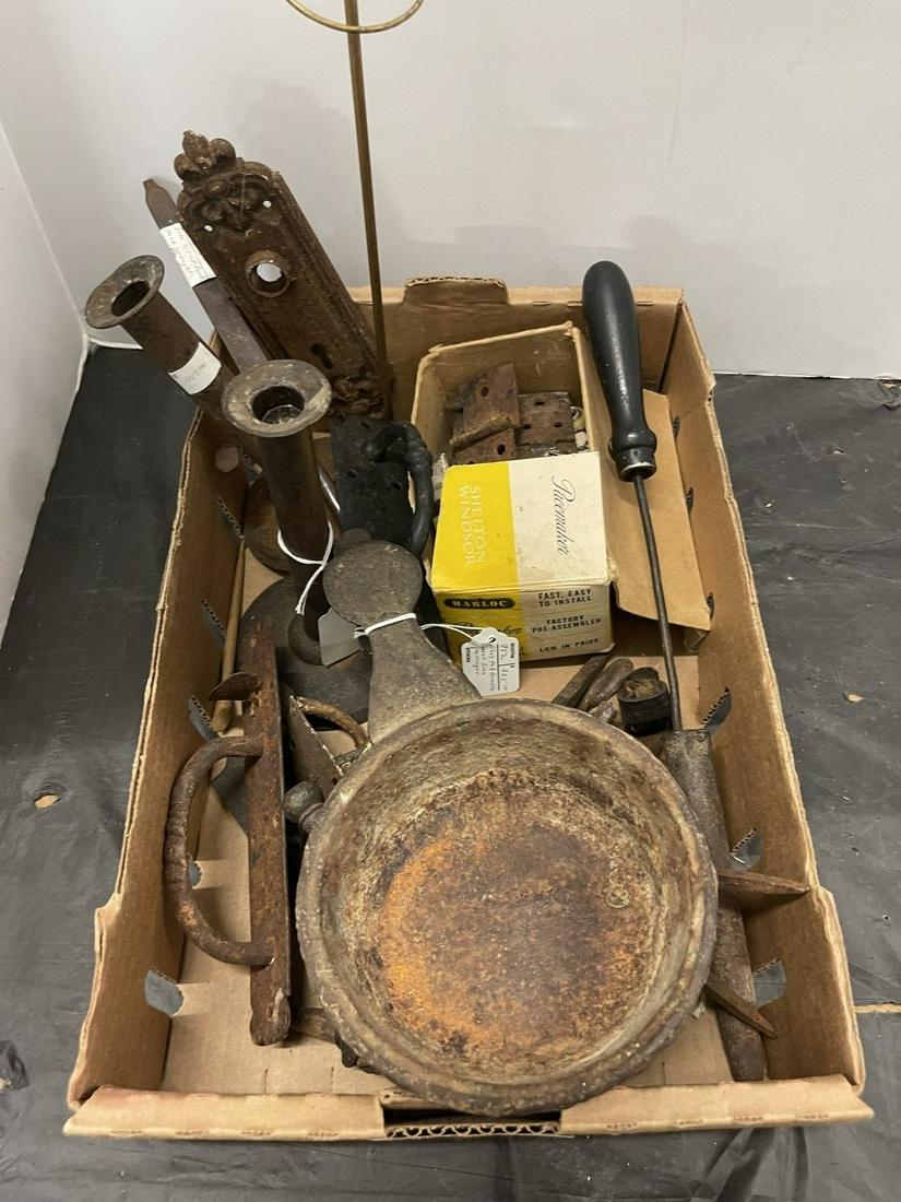 Group of Iron Hardware incl Door Handles etc (1 of 7)