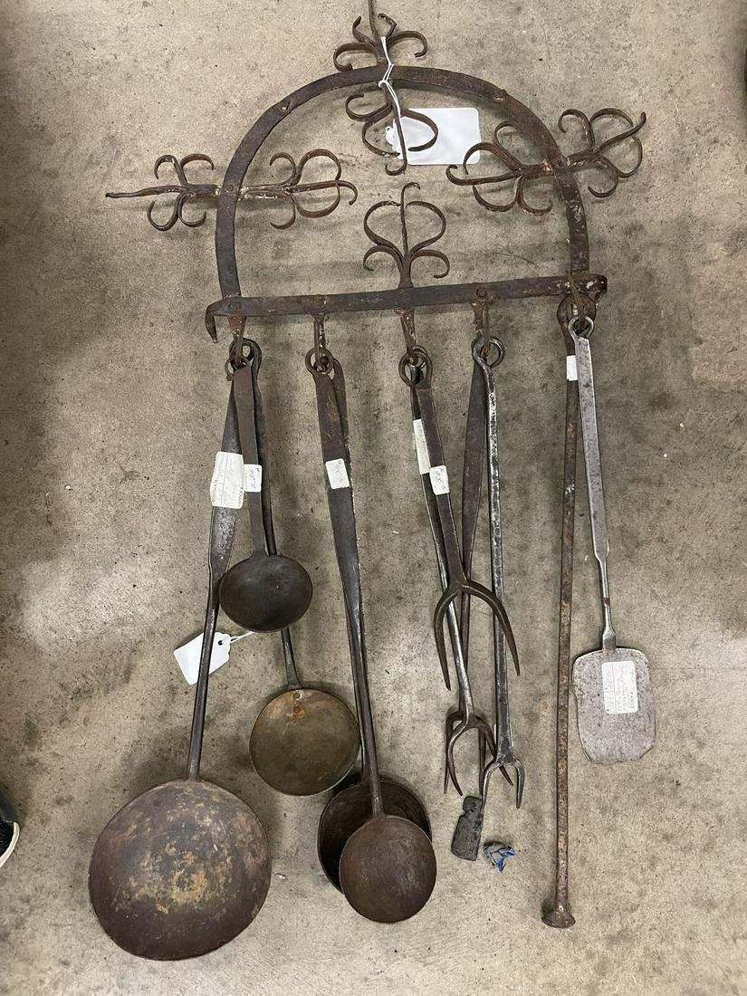 Hand Made Tools and Early Hanging Rack (1 of 7)