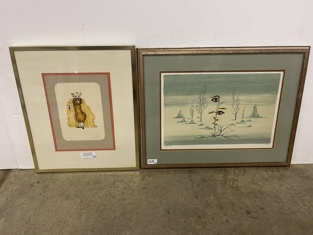 Lithographs by Leonor Fini and Siry (1 of 11)