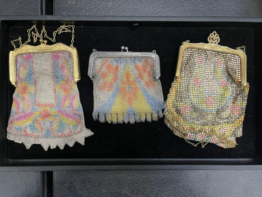 3 Painted Mesh Purses (1 of 7)