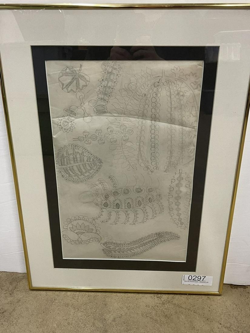 Charles Burchfield Pencil Drawing (1 of 8)