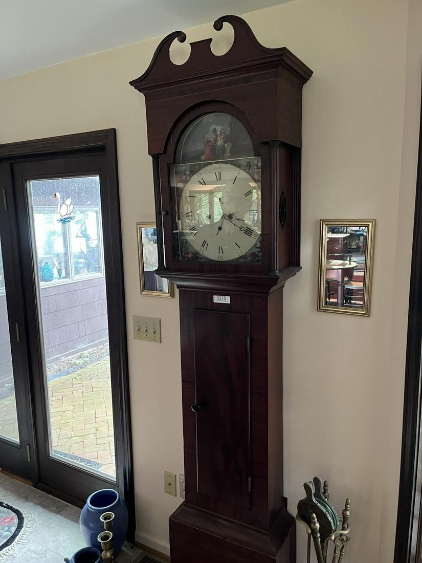 Antique 19th C. Grandfathers Clock (1 of 4)