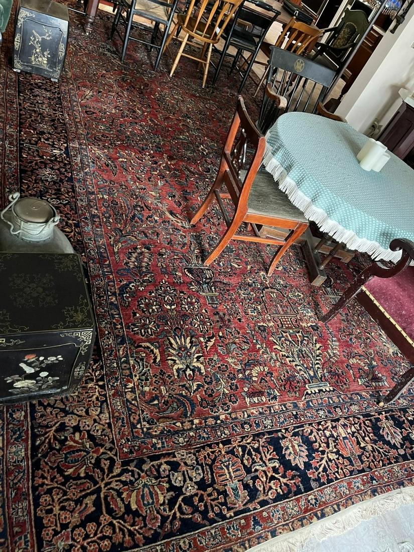 Persian Sarouk Handmade Oriental Rug (1 of 4)