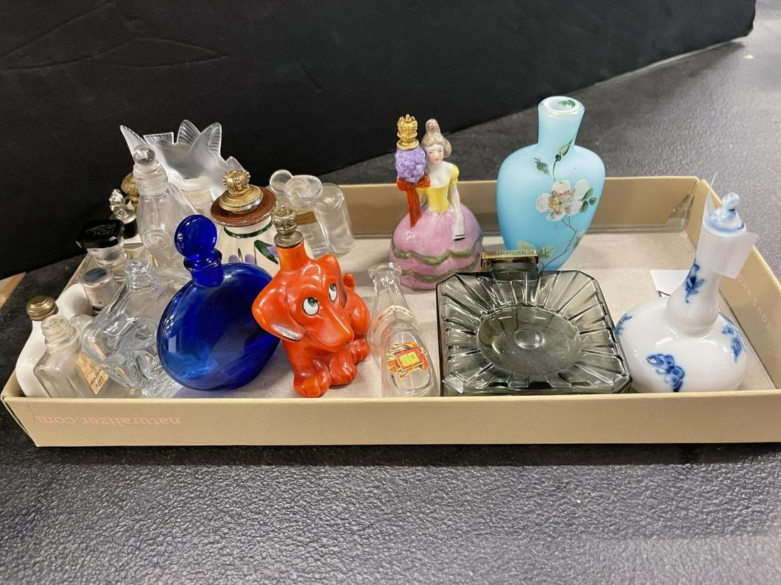 Miniature Perfume Bottles, Porcelain, Figural (1 of 7)