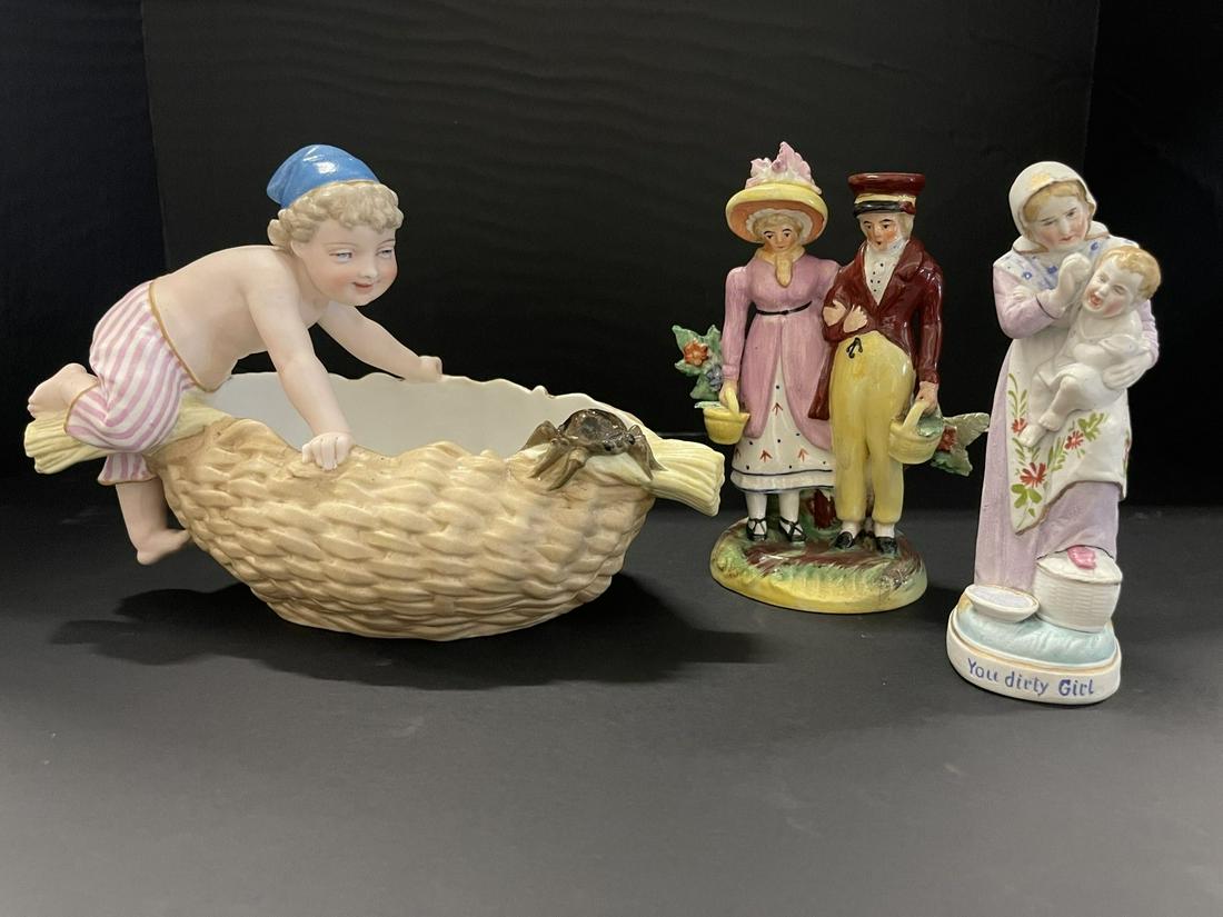 Bisque Figurines "You Dirty Girl" (1 of 13)