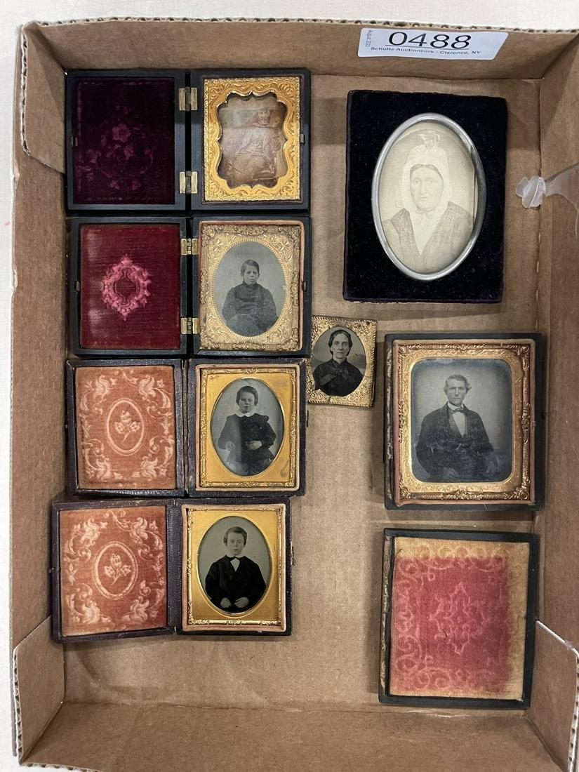 Group of Daguerreotypes, Tin Types (1 of 9)