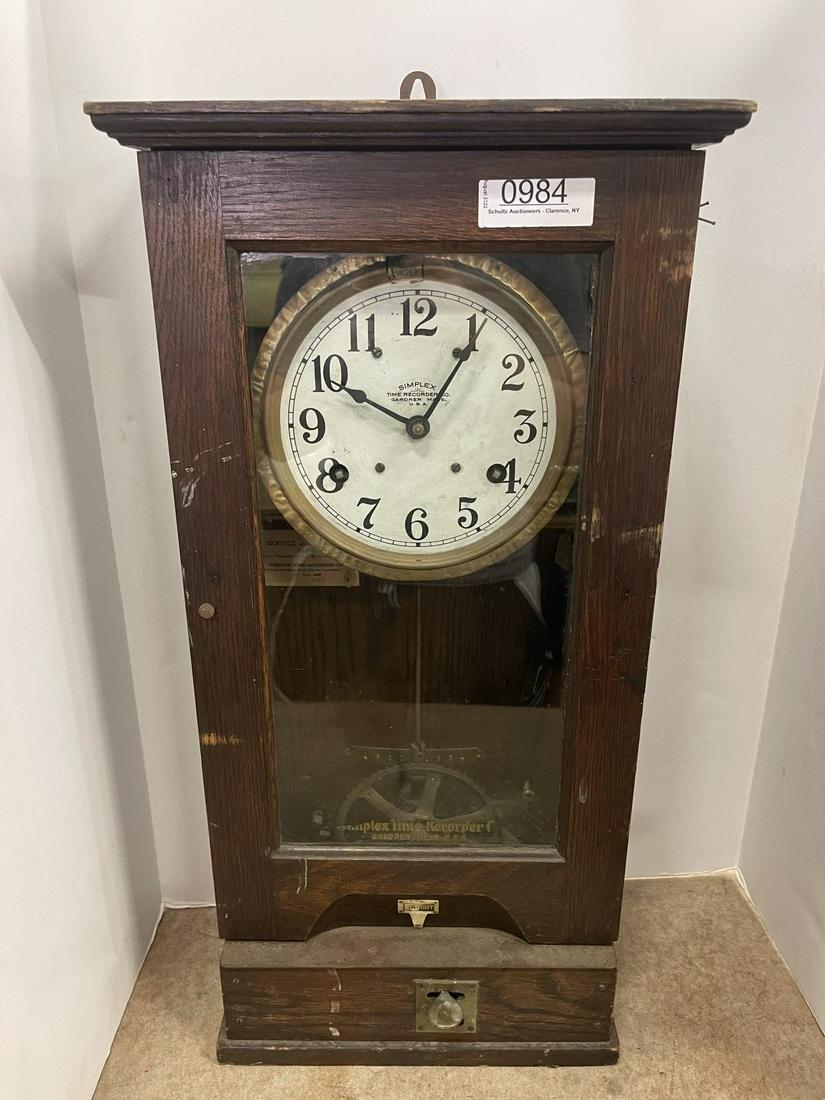 Simplex Time Recording Time Clock (1 of 8)