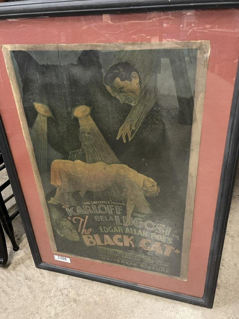 1934 Edgar Allan Poe's Lobby Card (1 of 9)