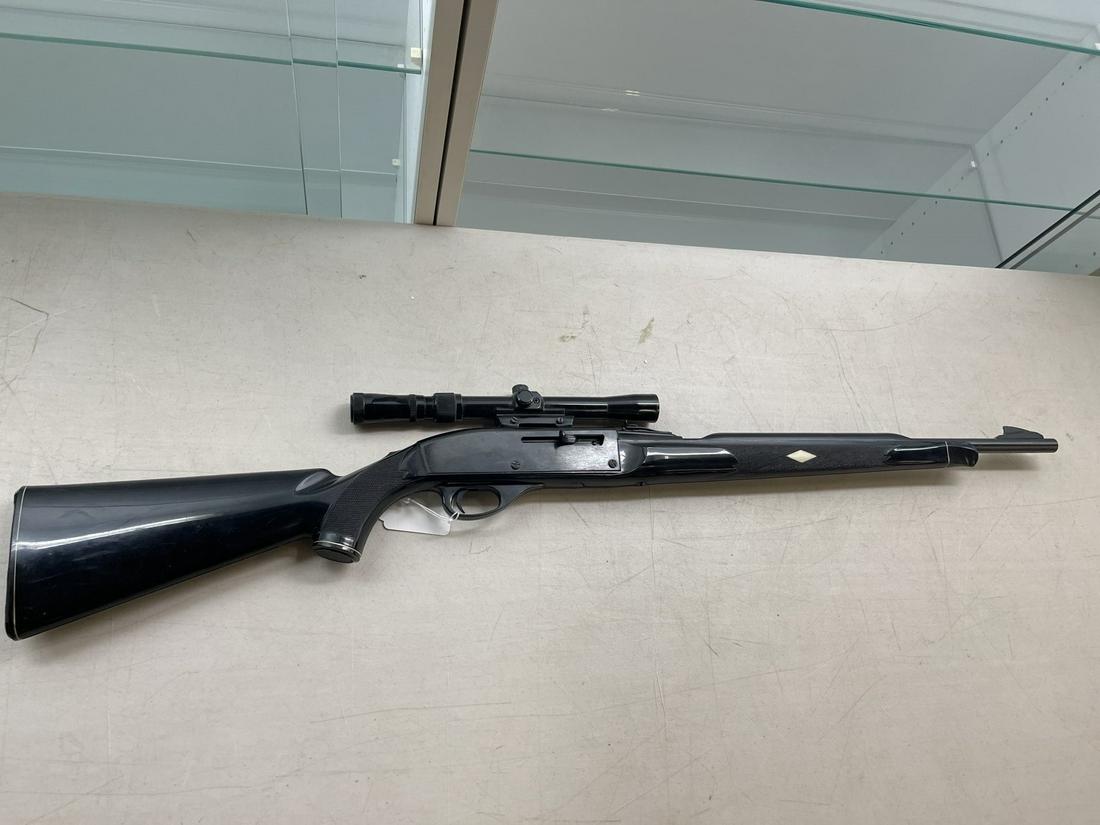 CBC 22 cal. Semi-Automatic Rifle GR10147: CBC 22 cal. Semi-Automatic Rifle w/ Synthetic Stock and Tasco Scope Serial #GR10147 -