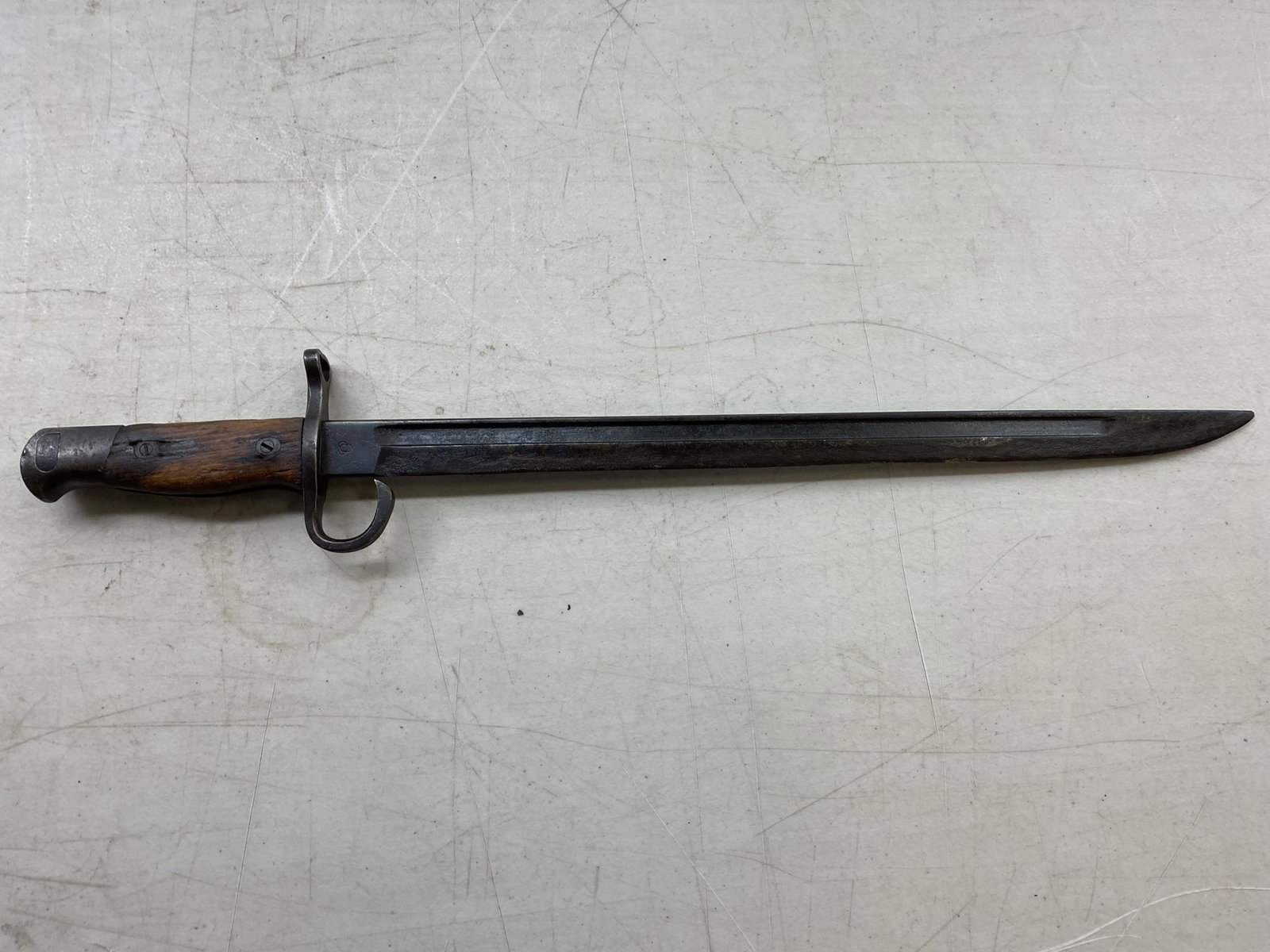 Japanese Type 30 Bayonet: Japanese Type 30 Bayonet - Approx. 19.75" total length