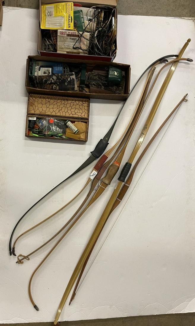 6 Archery Bows incl Ben Pearson Super Jet: 6 Archery Bows incl Ben Pearson Super Jet, etc some tips etc -