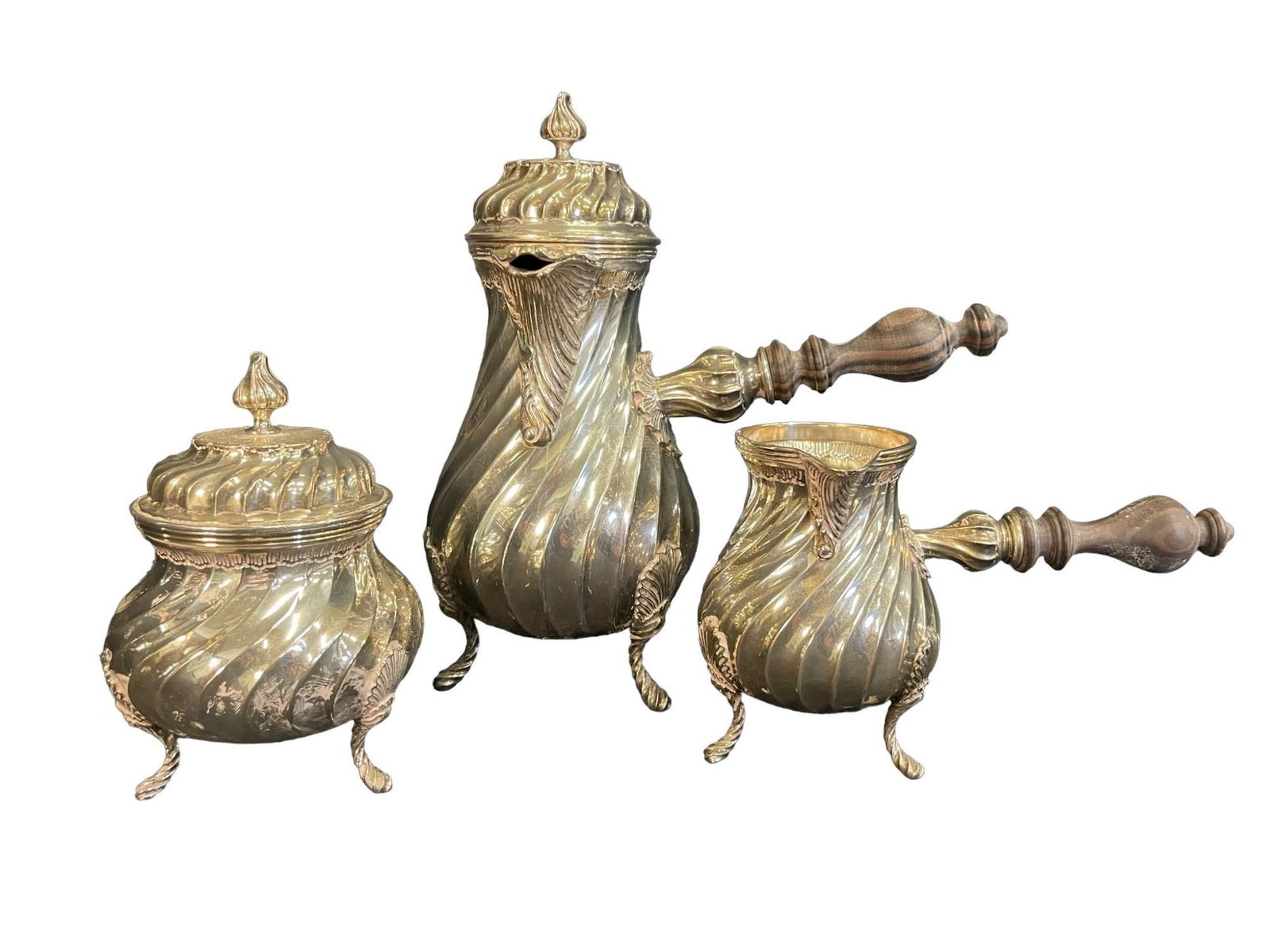 Buccellati Sterling 3 pc. Coffee Set (1 of 6)