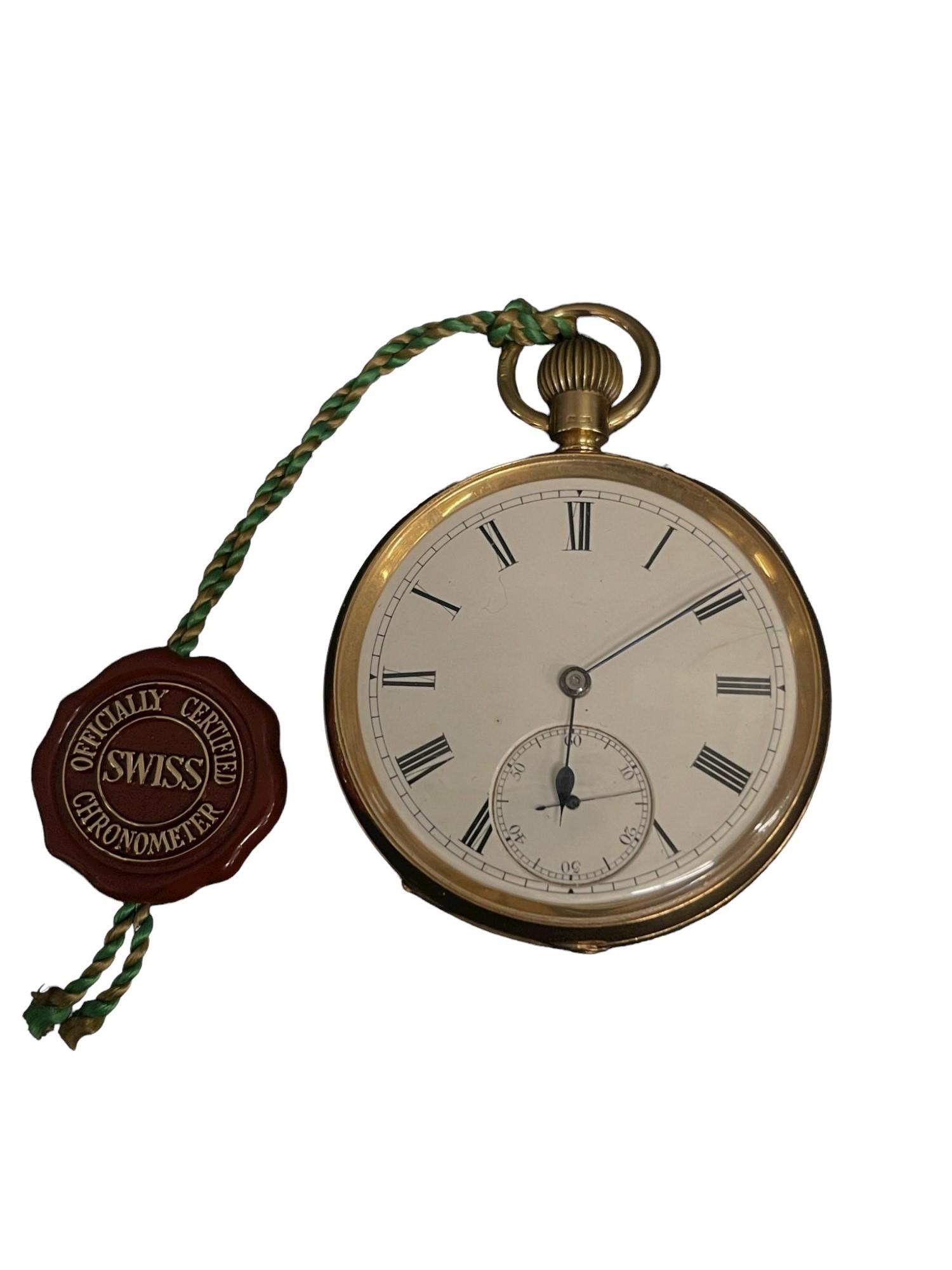18k Gold Pocket Watch by Charles Melvin (1 of 6)