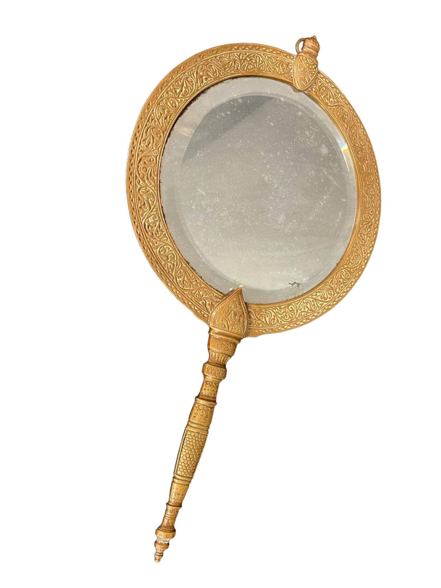 Tiffany & Co. Bronze Hand Mirror (1 of 5)