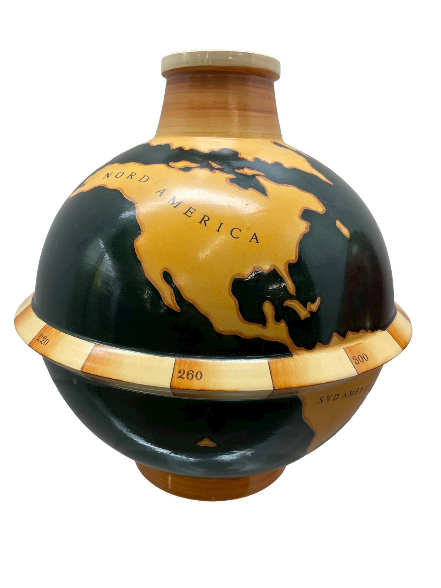 Gio Ponti Ginori Pottery Globe Vase (1 of 5)