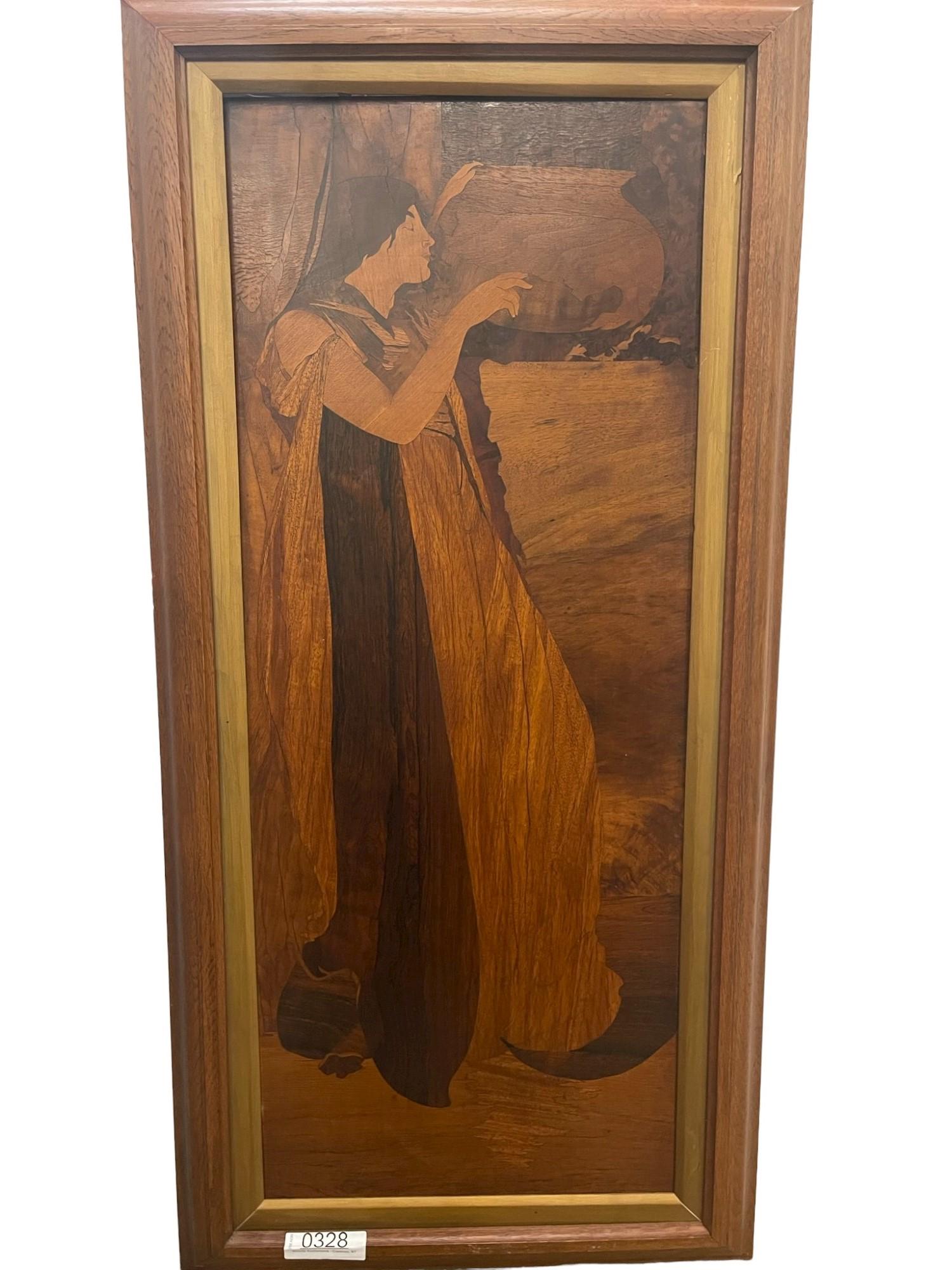 Large Marquetry Panel After John White Alexander (1 of 5)