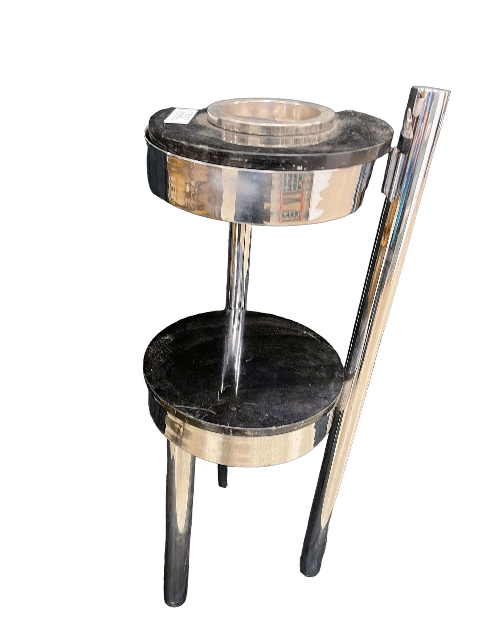 Art Deco Chrome Smoking Stand (1 of 7)