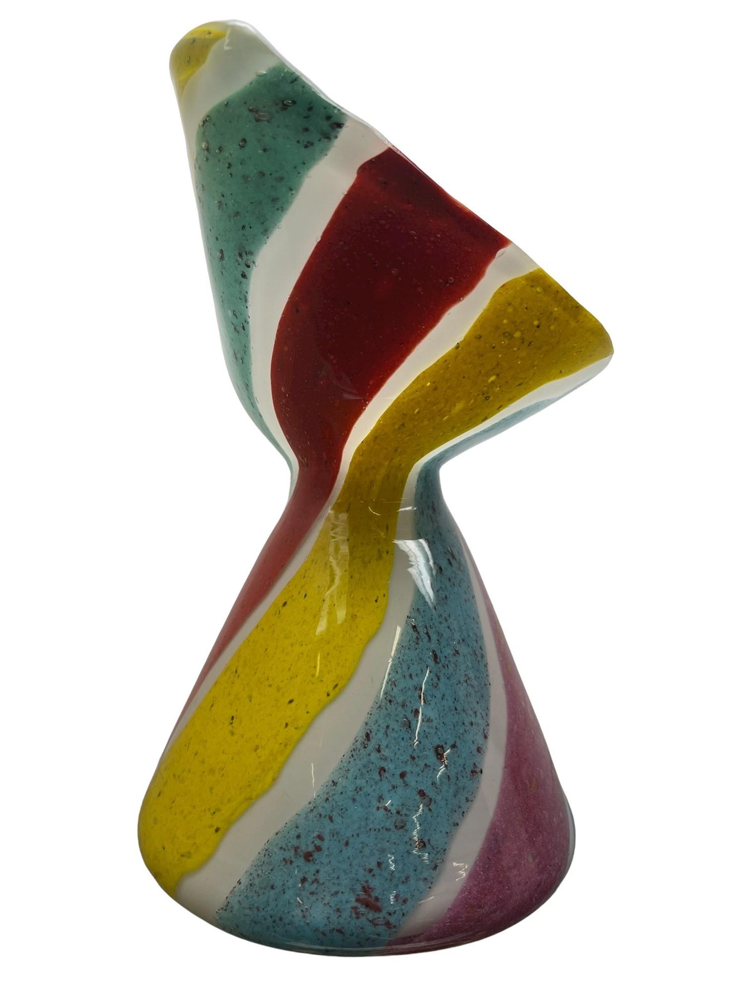 Rare Dino Martens Swirl Vase (1 of 8)