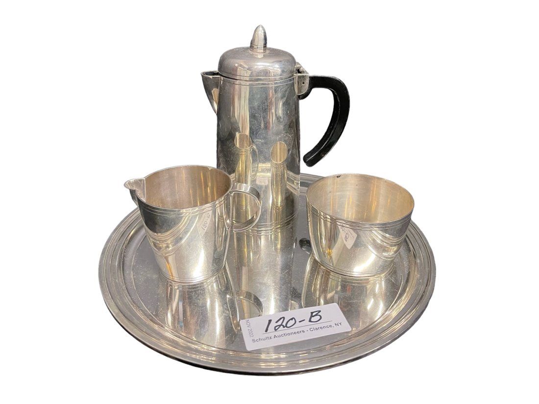 Tiffany & Co. 4pc Sterling Tea Set (1 of 10)