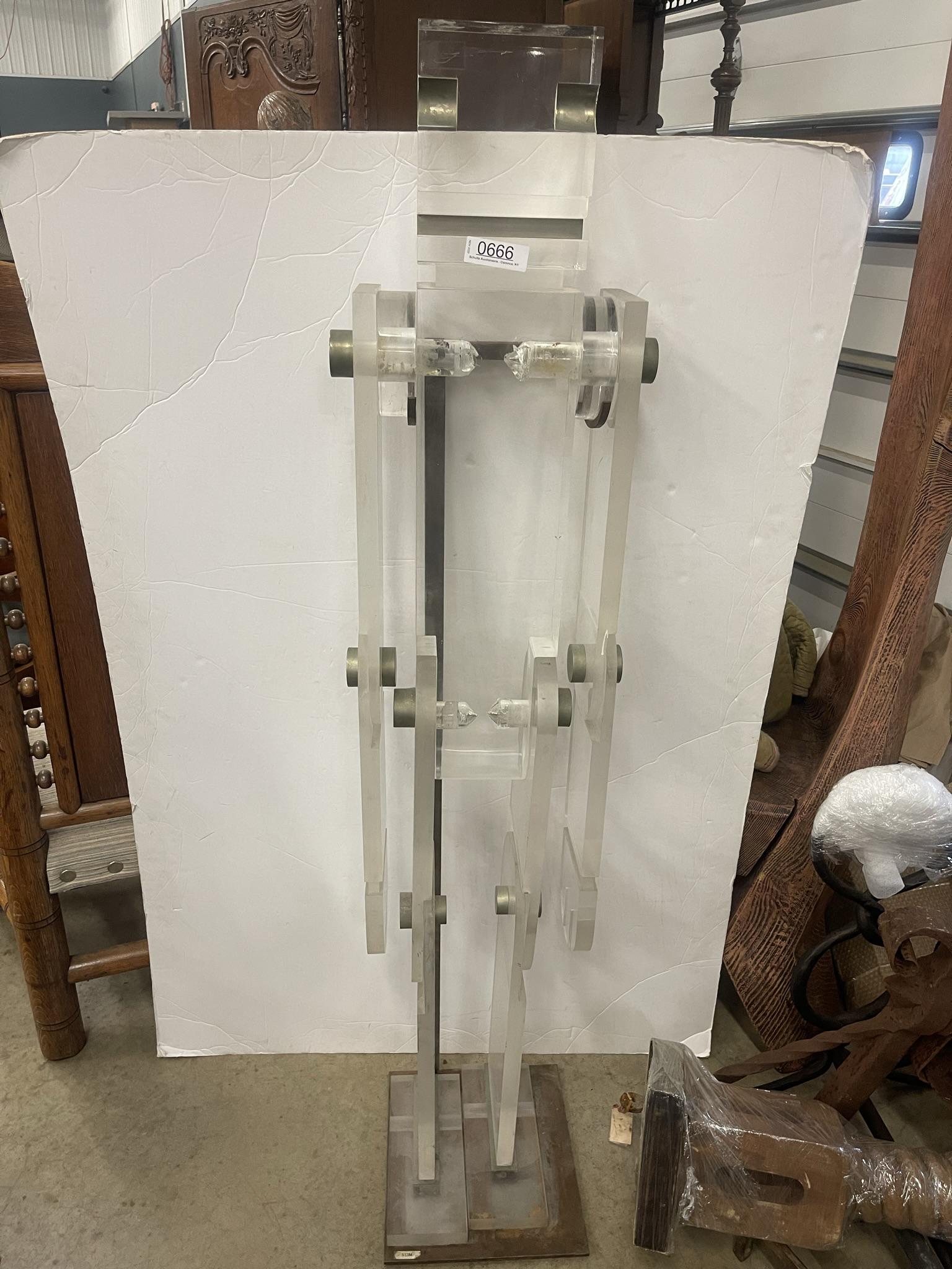 French Lucite Robot Sculpture (1 of 7)