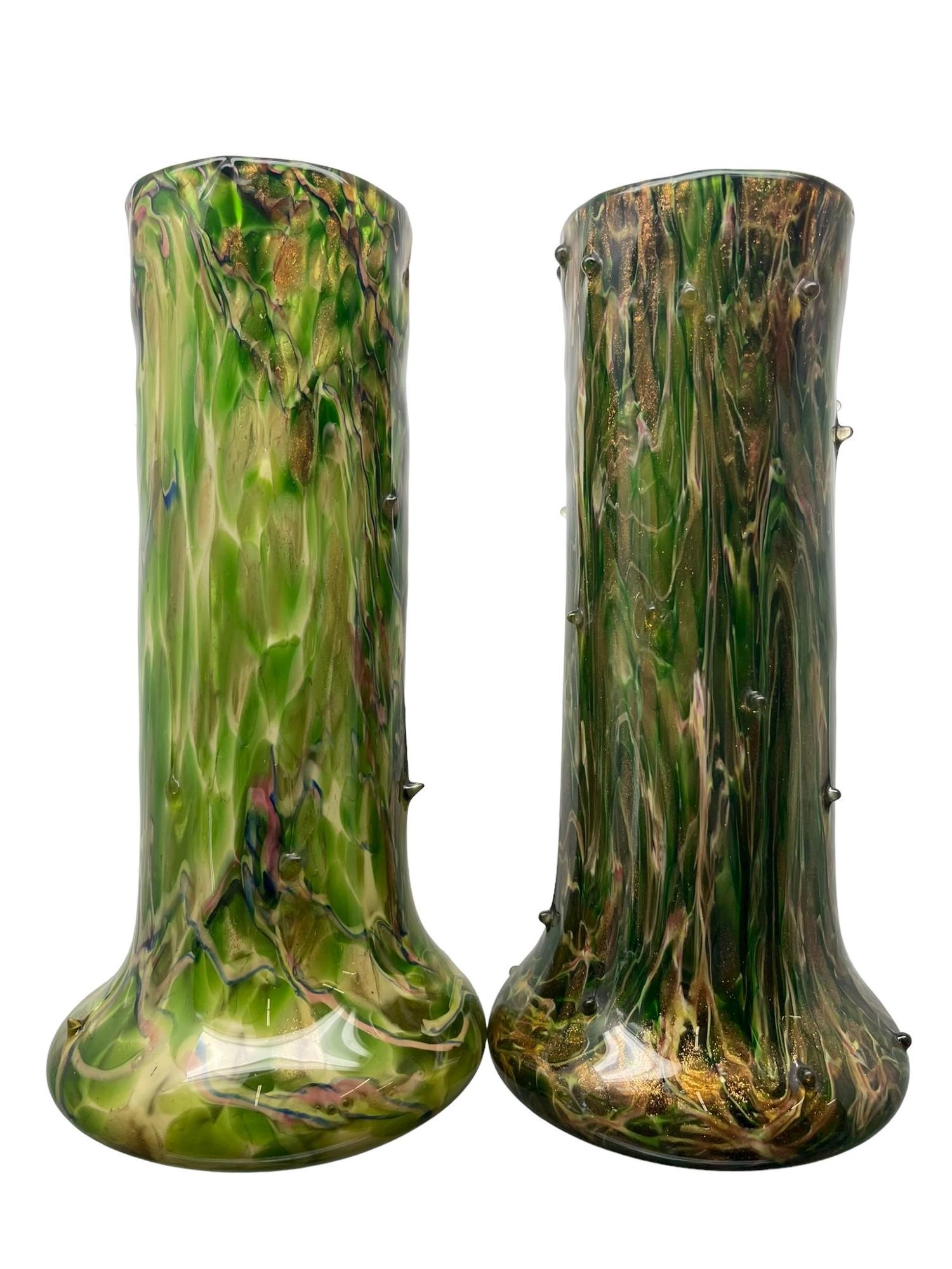 Fabulous Pair Murano Vases (1 of 7)