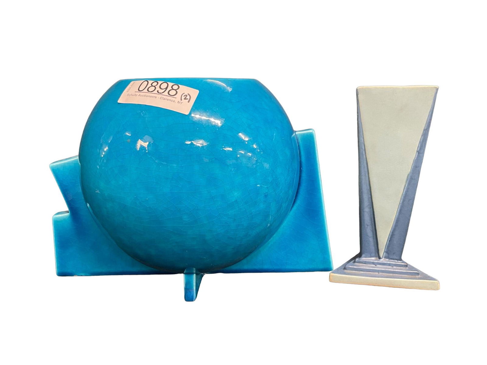 Roseville Futura and High Design Pottery Vases (1 of 9)