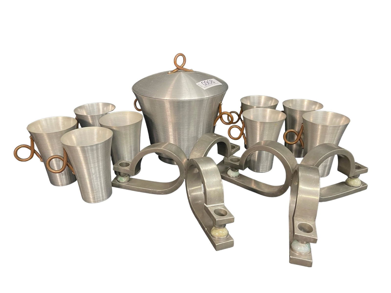 Cellini Studios Handcrafted Ice Bucket, Mugs (1 of 7)