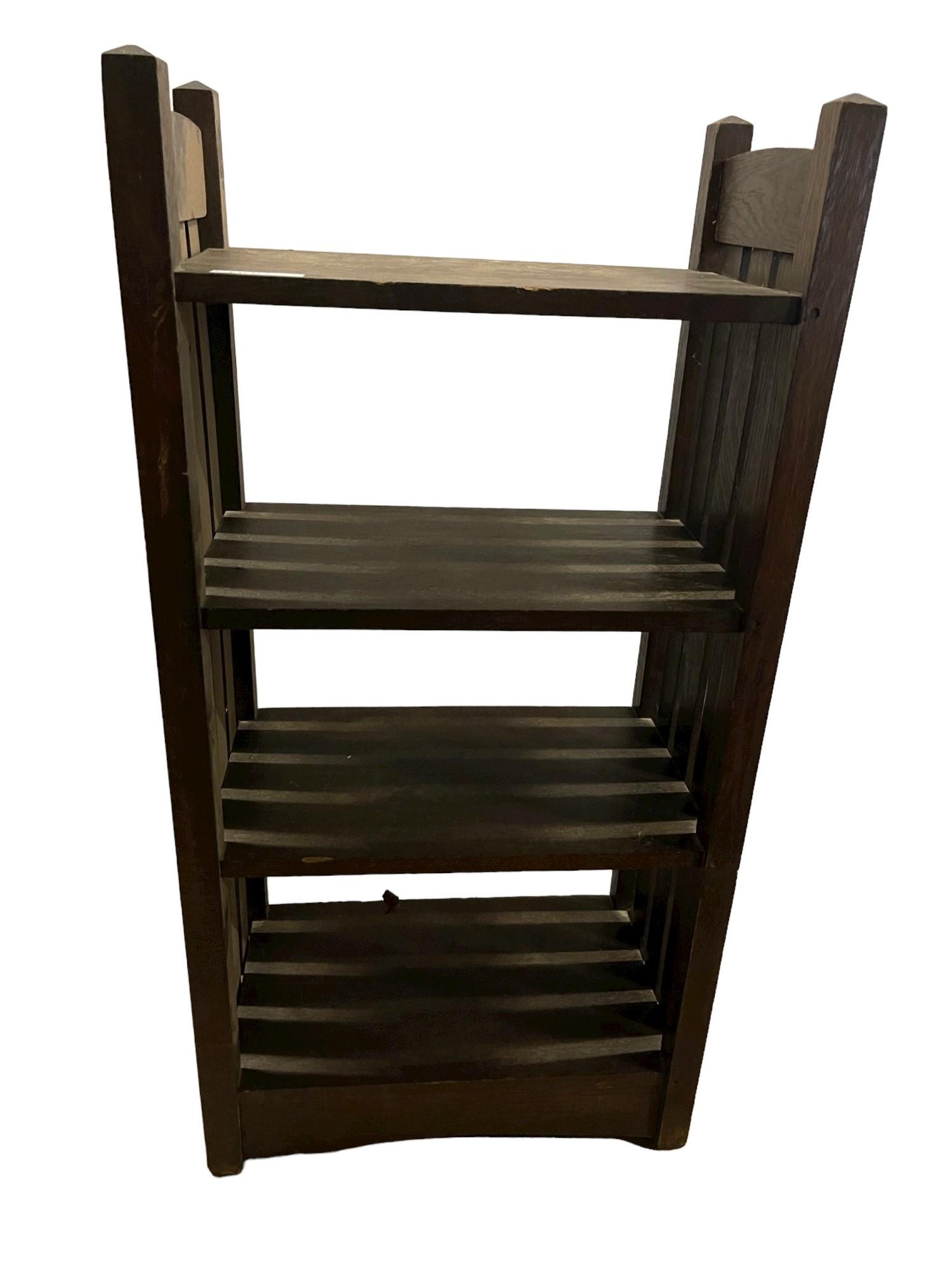 Mission Oak Bookshelf (1 of 6)