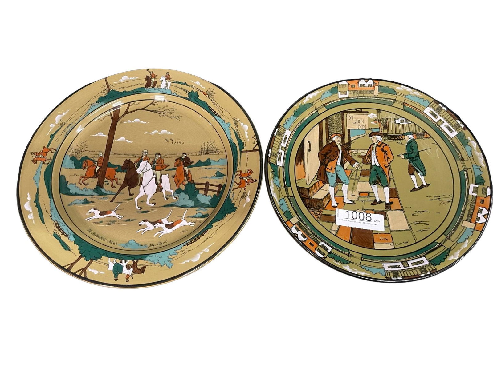 Buffalo Pottery 2 Plates (1 of 7)