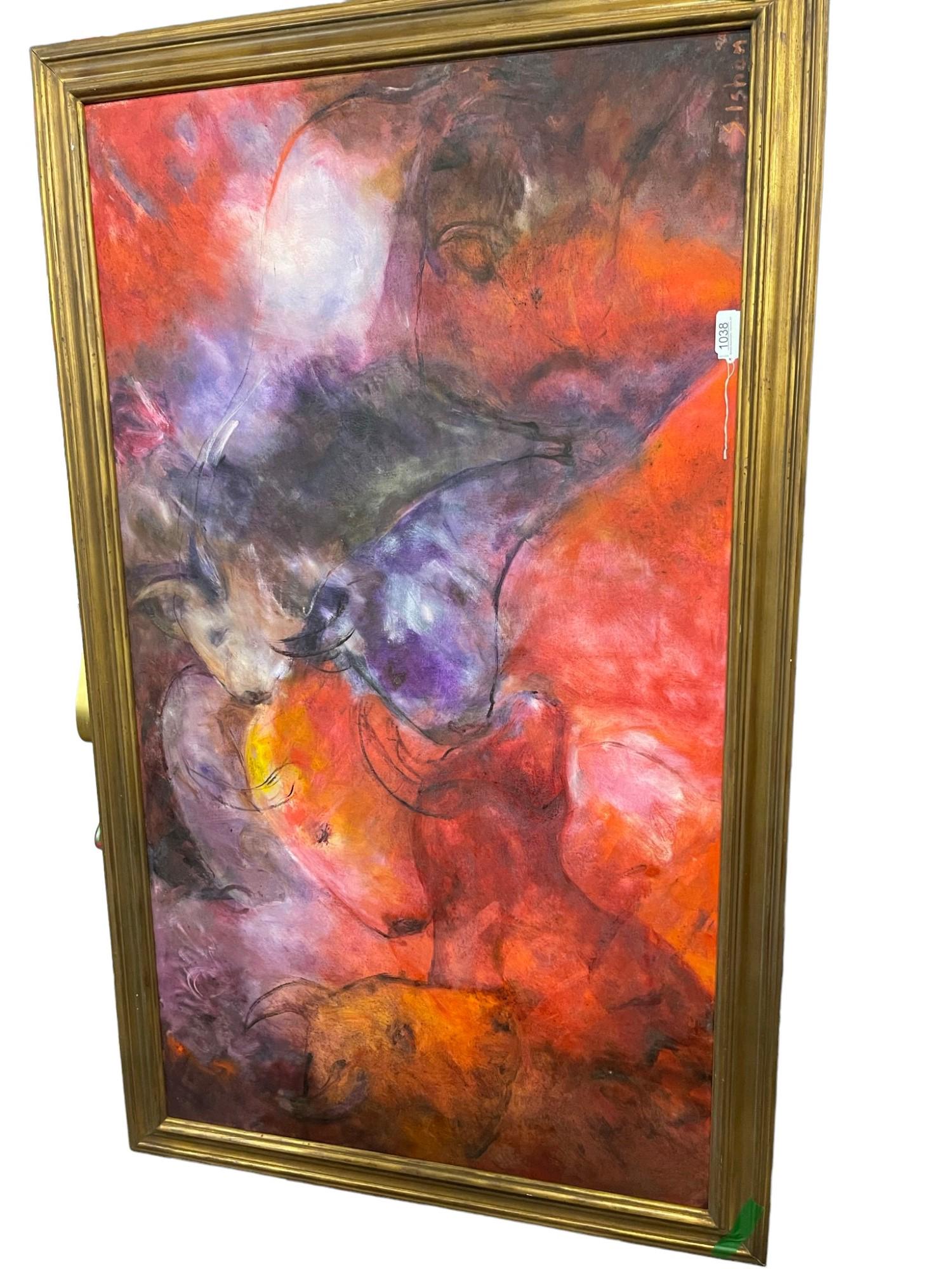 Sheila Isham 1989 Oil on Linen  #327 (1 of 8)