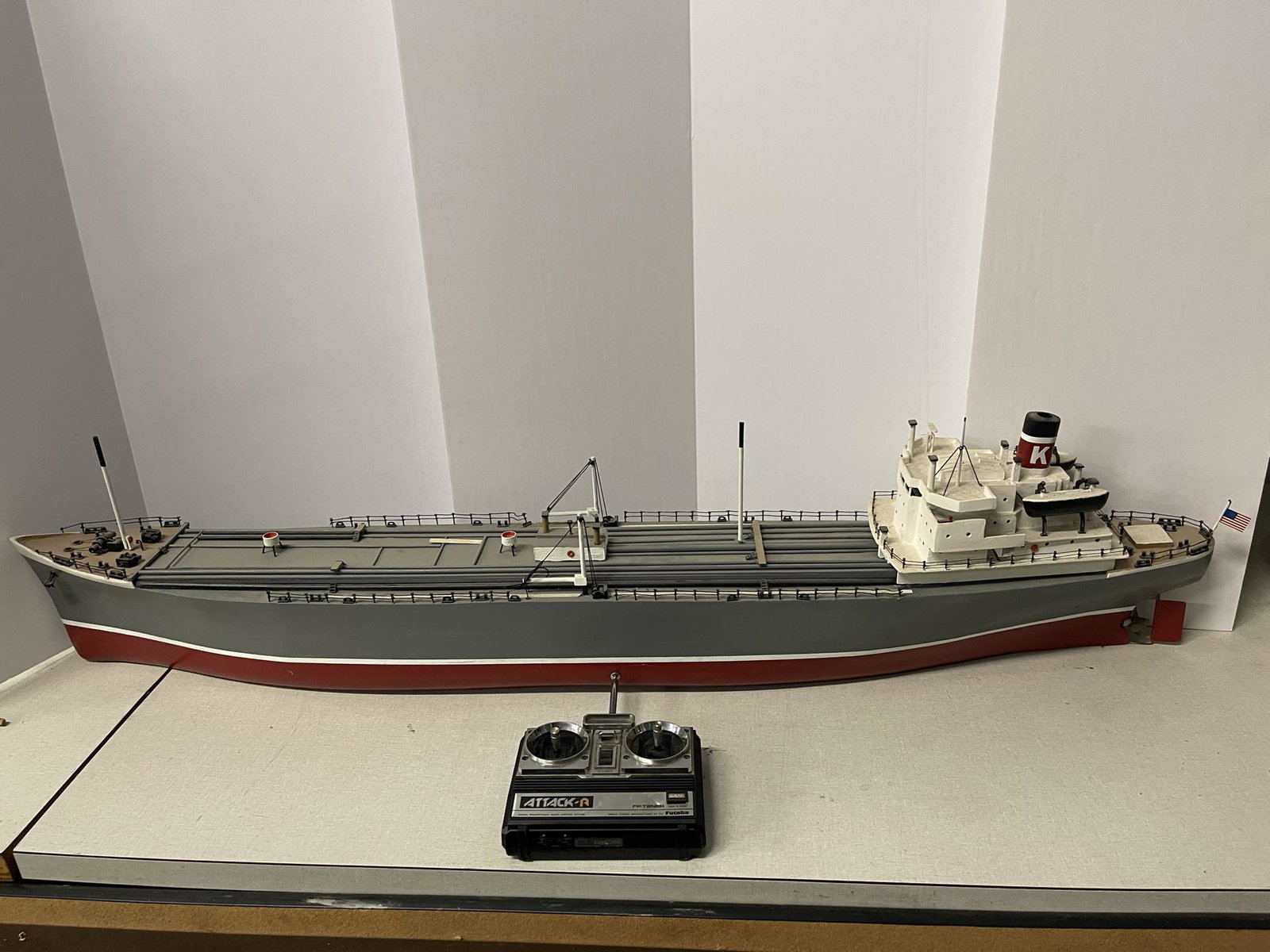 Model Ship Lake Freighter: Model Ship Lake Freighter - Approx. 50"