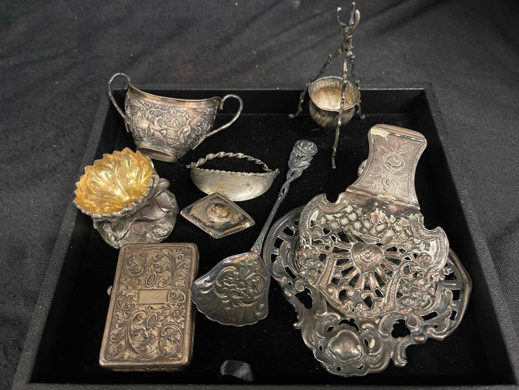 Misc. Repousse & Embossed Silver Items (1 of 7)