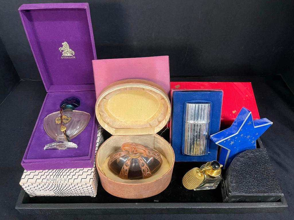 Perfume Bottles incl. Guerlain, Ausiere, etc (1 of 5)