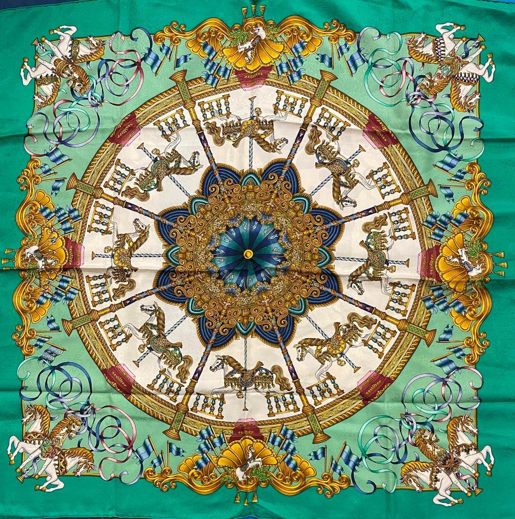 3 Silk Hermes Scarves (1 of 15)