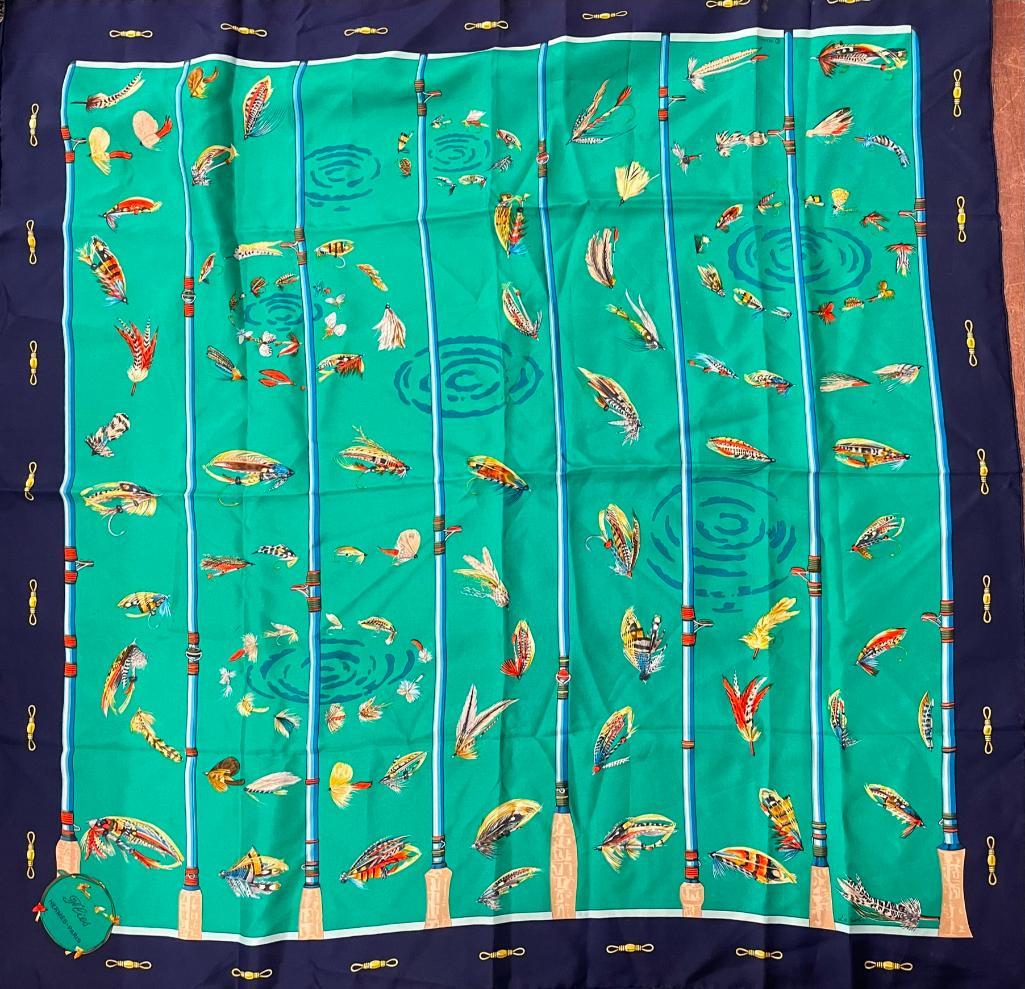 2 Silk Hermes Scarves (1 of 9)