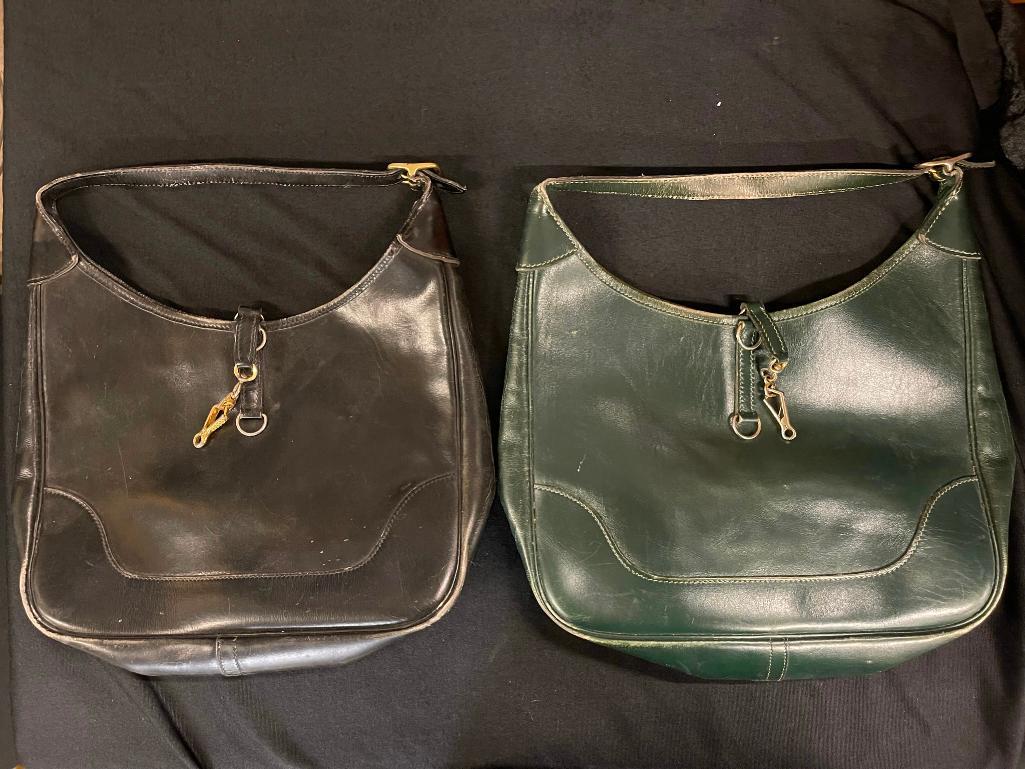 2 Hermes Leather Hand Bags (1 of 15)