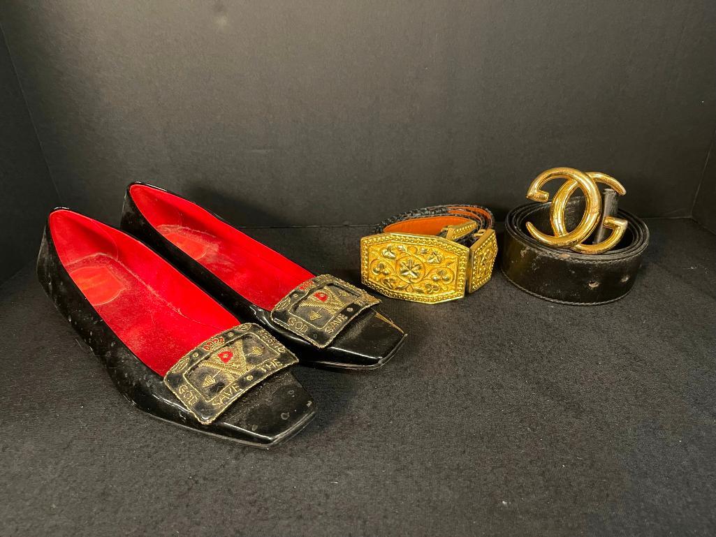 Gucci & Alexis Kirk Buckles & Roger Vivier Shoes (1 of 16)
