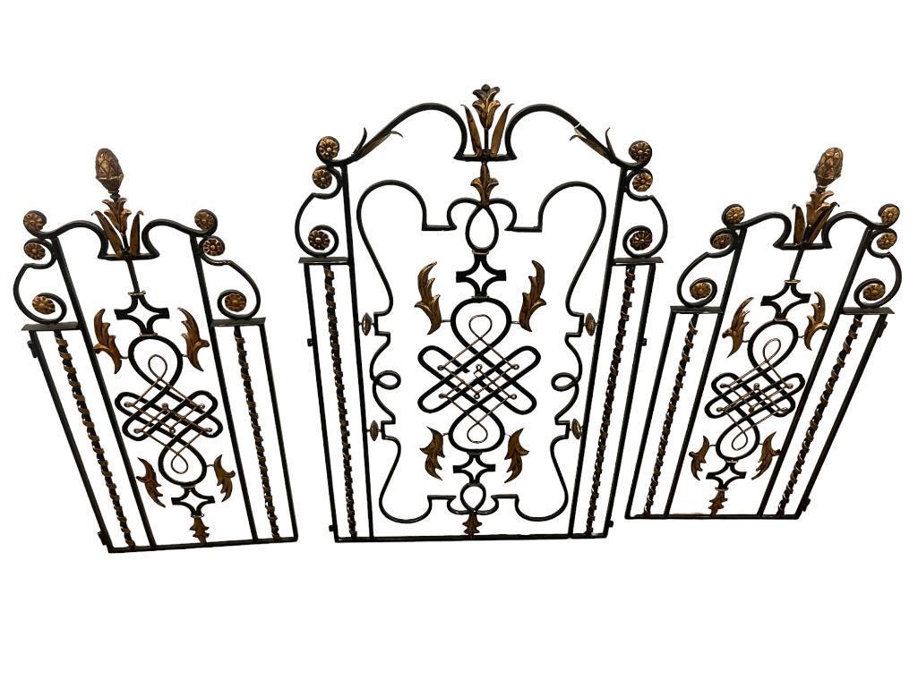 Vintage Iron Fireplace Screen (1 of 5)