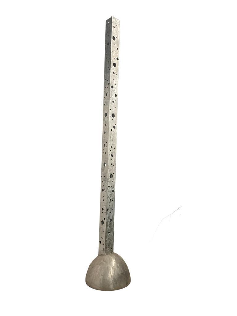 Modernist Aluminum Floor Lamp Base (1 of 4)