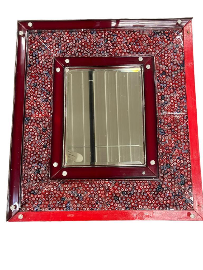 Rare Venini Millefiori Style Mirror (1 of 9)