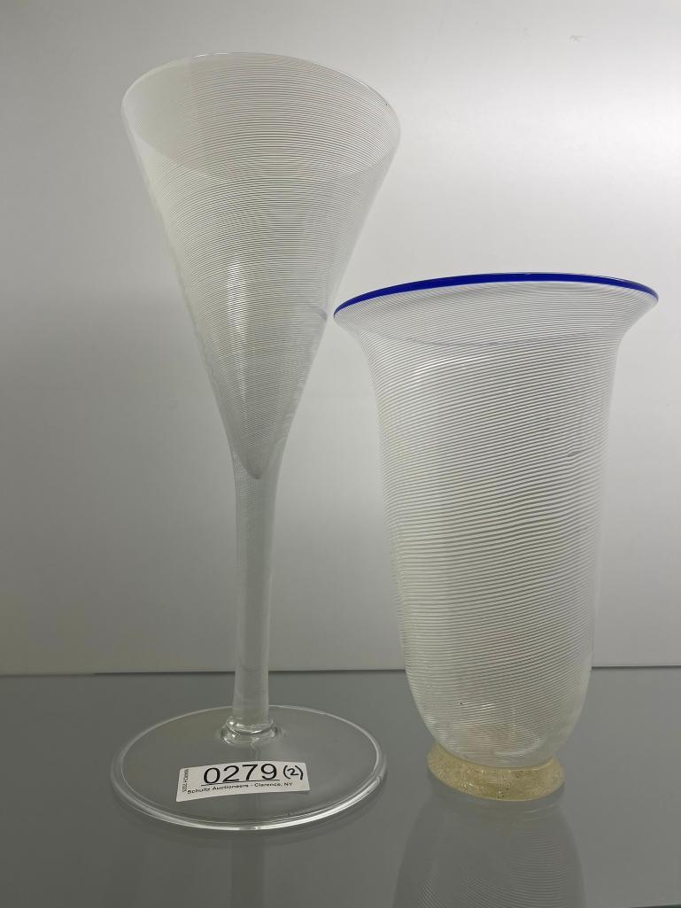 2 Vases incl. Carlo Scarpa for Venini (1 of 8)