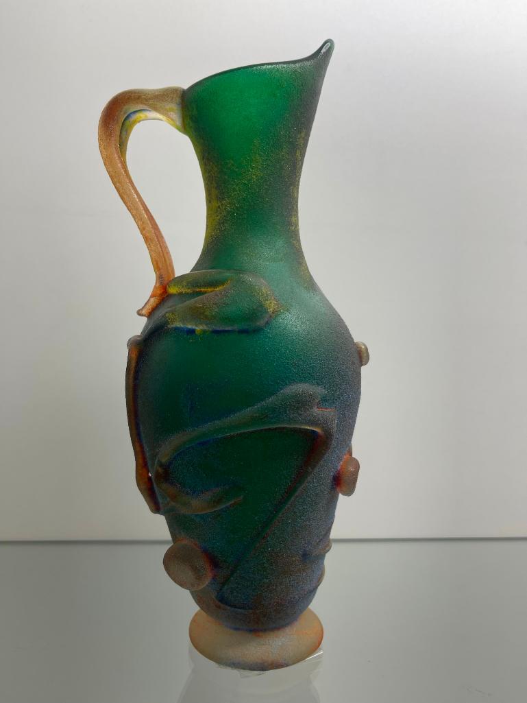 Cenedese Italian Ewer "Attributed to Martinuzzi" (1 of 6)