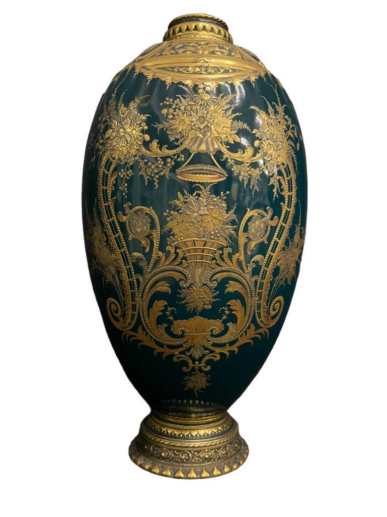 Royal Crown Derby Tiffany & Co. Decorated Vase (1 of 11)