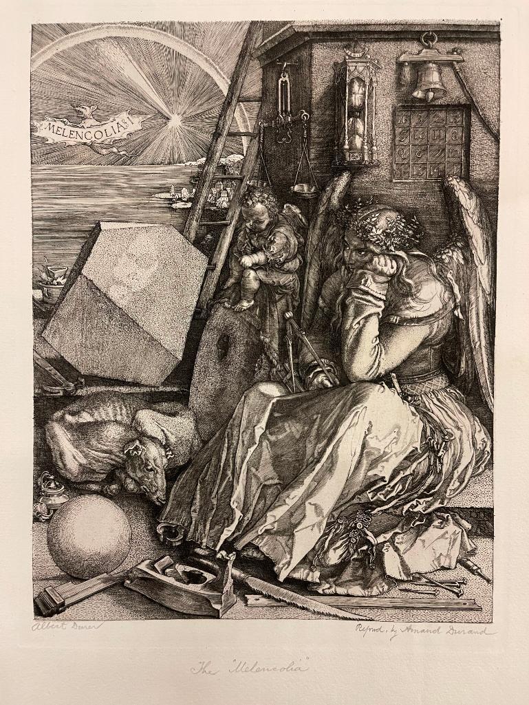 Original Etchings by FA Bridgman, Paul Rajon, etc (1 of 8)